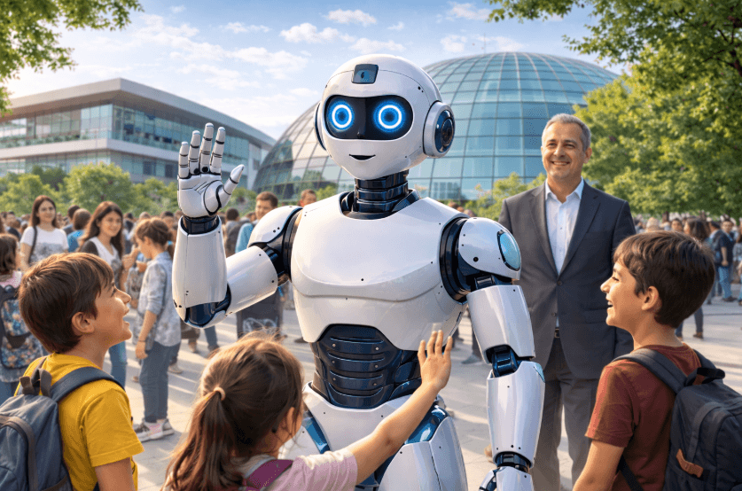 Türkiye’de Bir İlk: Nüfusa Kayıtlı Robot CANİKMAN Göreve Başladı