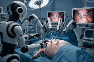 İnsansı Robotlar İlk Kez Canlı Hayvan Üzerinde Cerrahi Operasyon Gerçekleştirdi